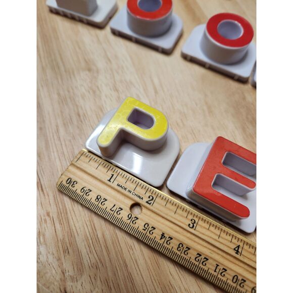 LeapFrog Fridge Phonics Replacement Letters – Magnetic, 2"x1.5" - Picture 5 of 5